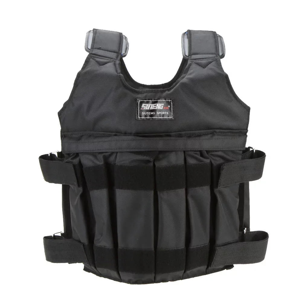 SUTENG Invisible 50kg Sand - for Exercise Adjustable Clothing Weightloading Max Weighted and Vest Boxing Training, Loading