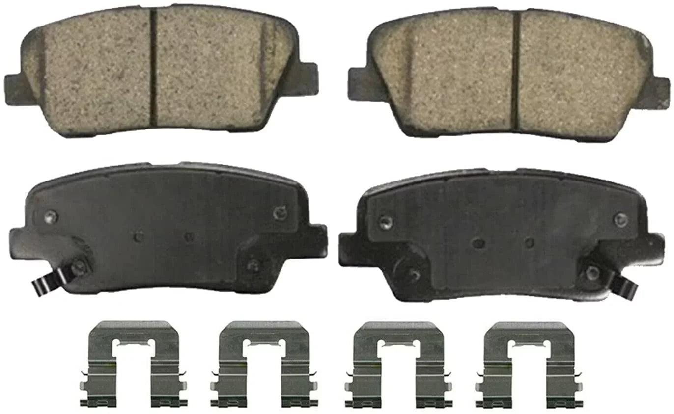 4 - Santa Kia Replacement 2014 2010-2012 Detroit 11-14 Sorento, Front Hyundai Pads 2013 2010 Pads Brake Ceramic Axle Rear and Fe, Brake for 2012 2011