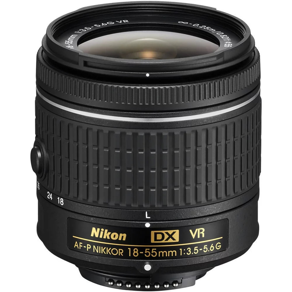 Kit + Battery + Warranty VR D5600 Extra 1yr Nikon + - Camera Lens DSLR 18-55mm 3