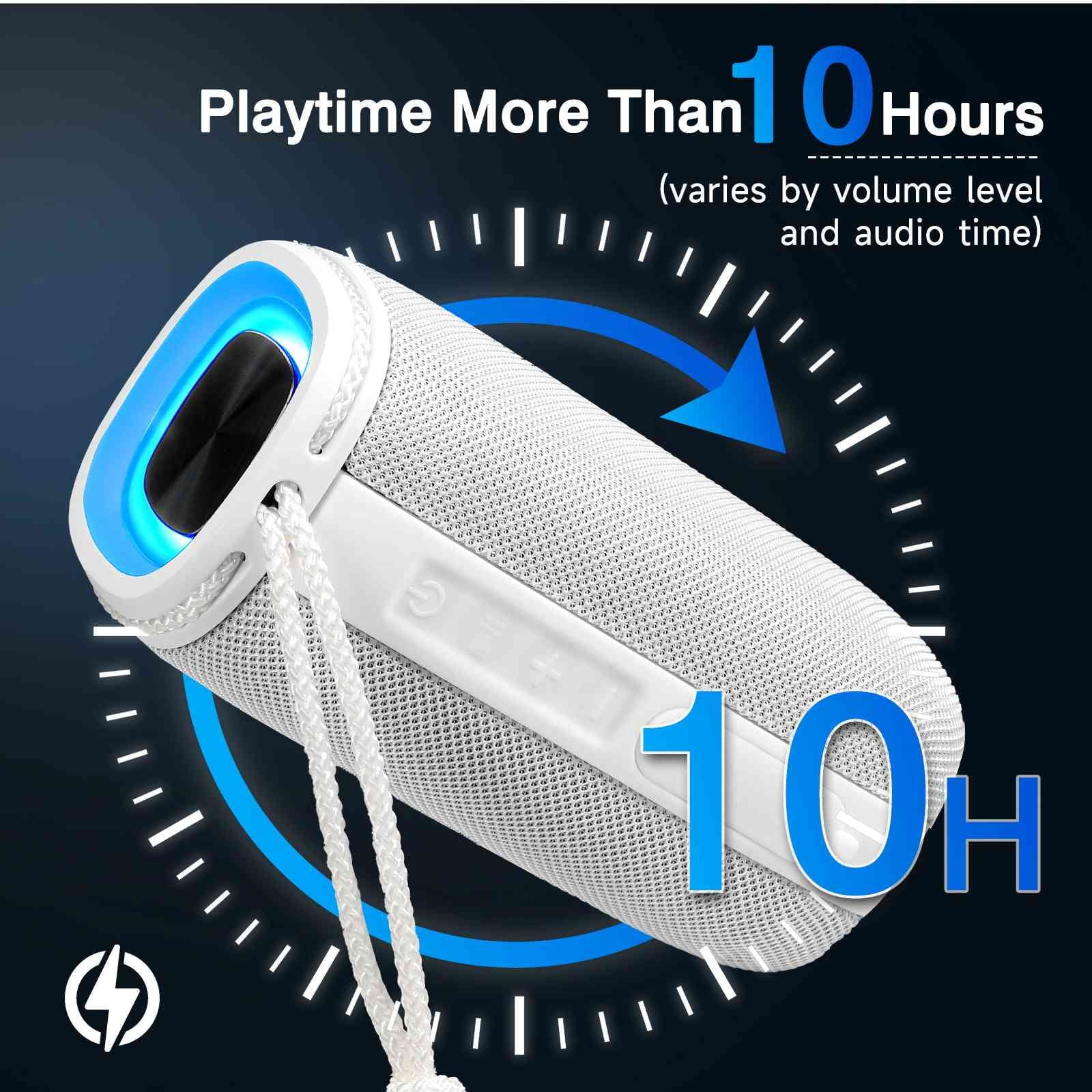 HD White Xperia 360¡ã Plus Scorpio with Bluetooth XA1 Portable Sound for Punchy True Surround - UrbanX Sony Pairing, Waterproof Speaker Wireless Speakers Series Speaker, IPX5 Bass, BT5.3,