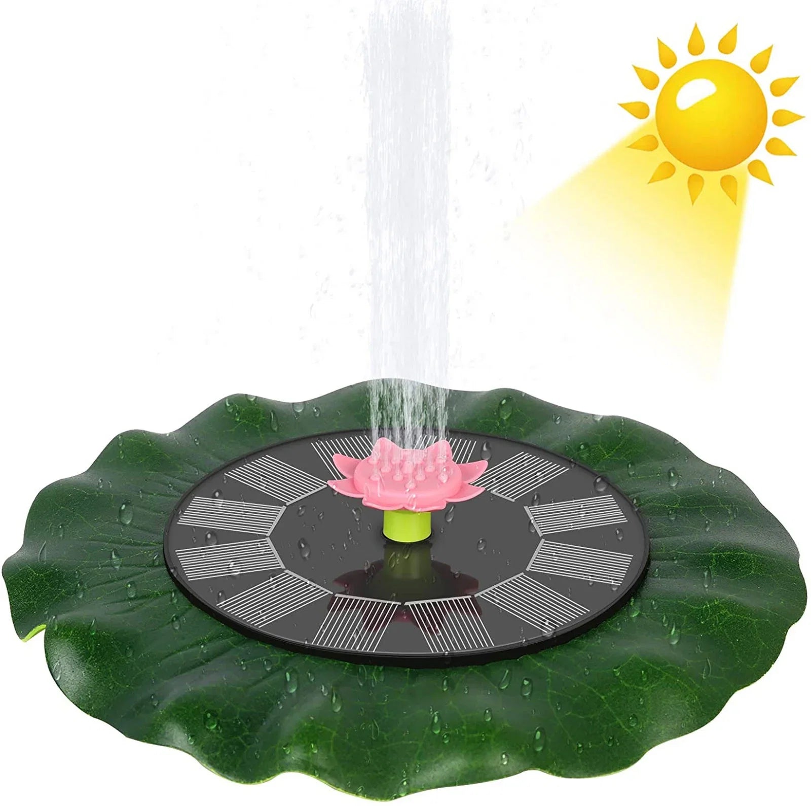 Motion Imitation Solar Fountains Controlled Pond Garden Flower Pool For Sun Swimming Sprinkler