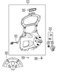 Mopar 68452959AC Rear Genuine 2018-2024 View New Camera OE