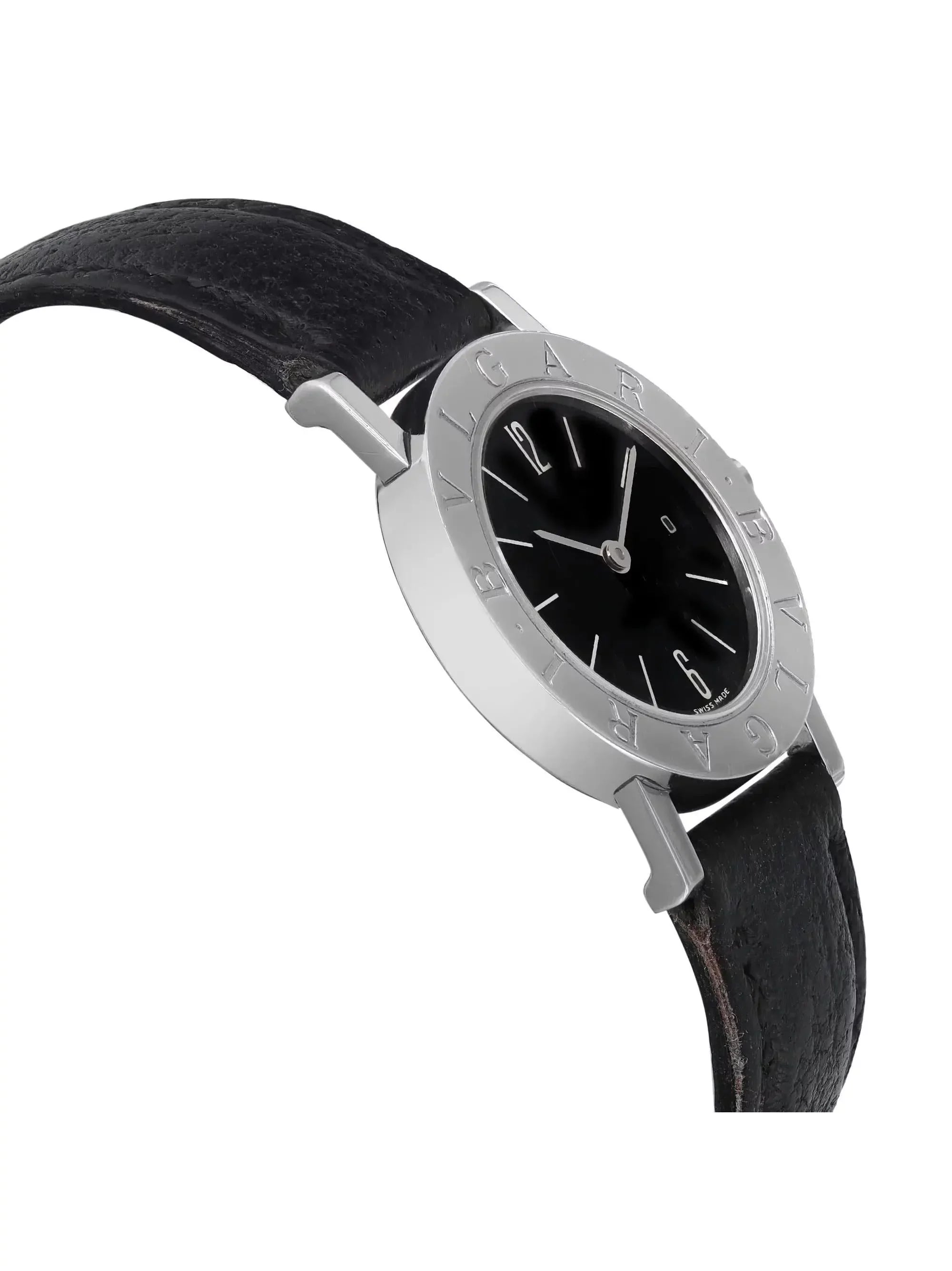 SLD BB Steel 26mm Black 26 Ladies Bvlgari Bvlgari Quartz Dial Watch