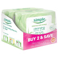 6 Wipes (Boxed 25 X Cleansing Wipes Packs 150 Facial Total Wipes) Simple
