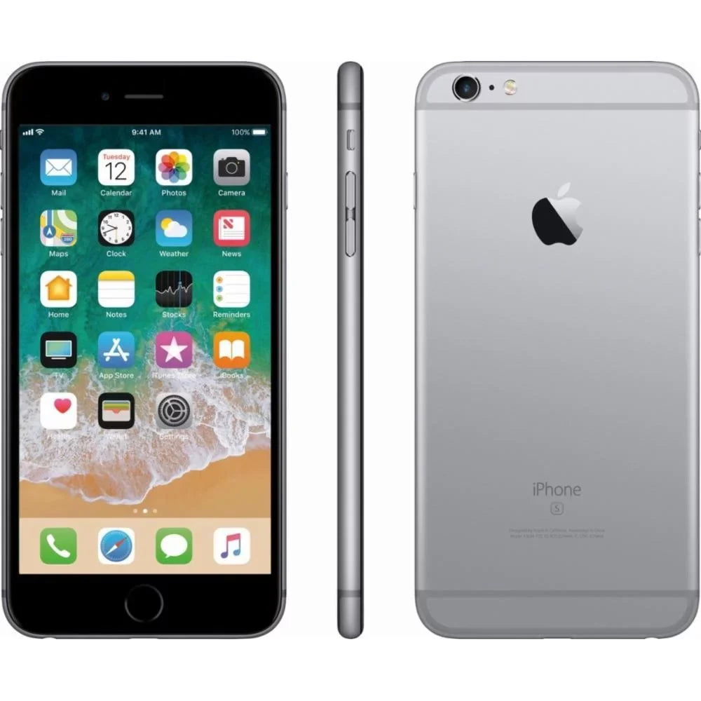 Gray Restored Plus AT&T 6s Space (Refurbished) 16GB, Apple - iPhone