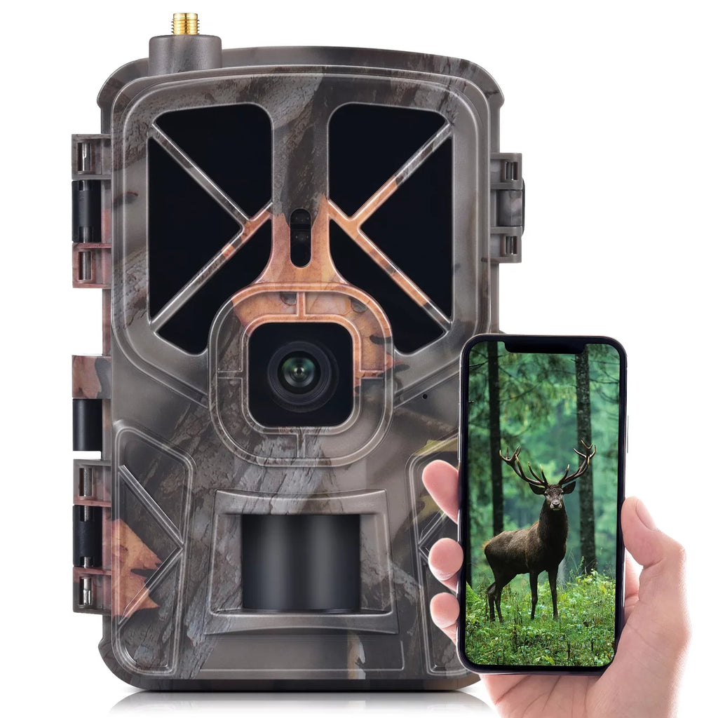 Wireless Farm Night Animal Wildlife 4G/LTE Vision Aibecy Waterproof Camera Trail Camcorder for and Camera Game