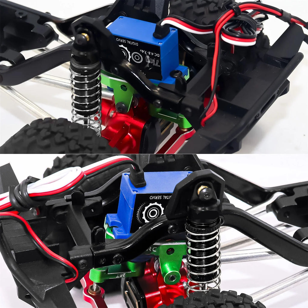 Clearance 1/18 Servo Mount Metal Servo Horn TRX4M Parts Saving RC Digital Season for 2023RC Micro Gifts Servo Holiday Upgrade and Car Gear with Servo