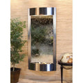 Pacifica Wall Waters Silver Adagio Mirror PWA2040 Steel Stainless Fountain