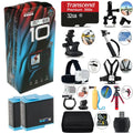 Camera + Black HD HERO10 More! -32GB Much Extra 4K GoPro Kit Battery & Ultra
