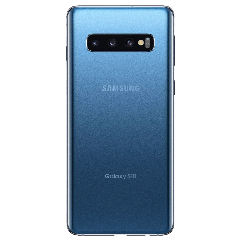 (Refurbished) S10, G973 - GSM 128 Samsung Unlocked compatible Restored - CDMA and Galaxy GB, Prism Fully Blue