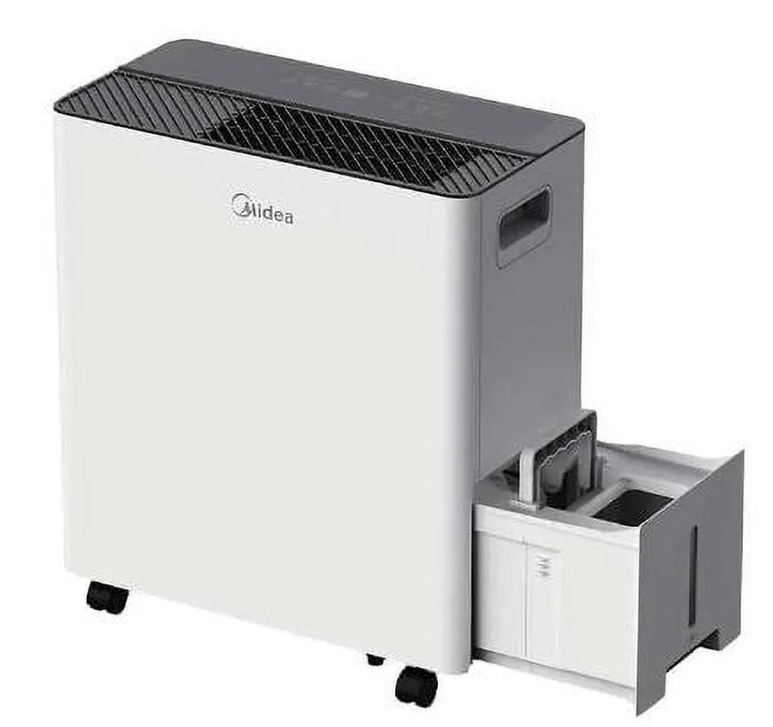 50-Pint with MAD50PS1AWT-C. Dehumidifier Energy Star Midea Google. Pump, Wi-Fi. Works Built-in .Model Smart and Alexa Certified with