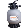 BENTISM Valve 7-Way Swimming Sand Sand 19" Above Inground Pool with Filter Filter