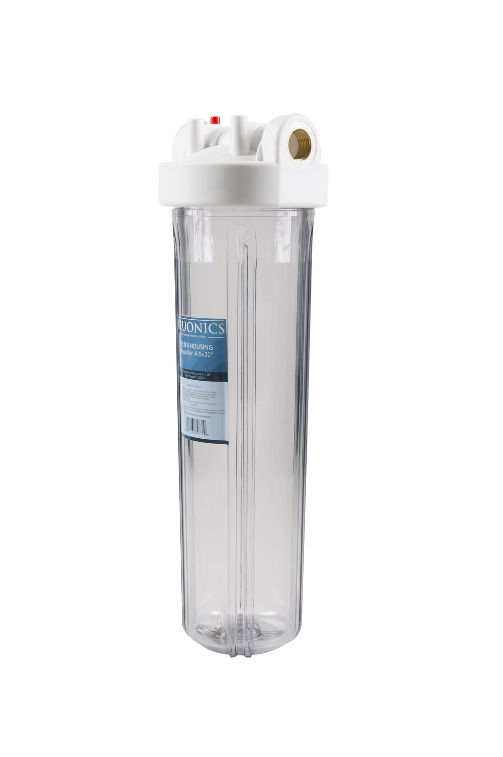 & Filters Blue Housings House Two w/Sediment Whole Clear 20" Big Carbon Transparent Water Blue with