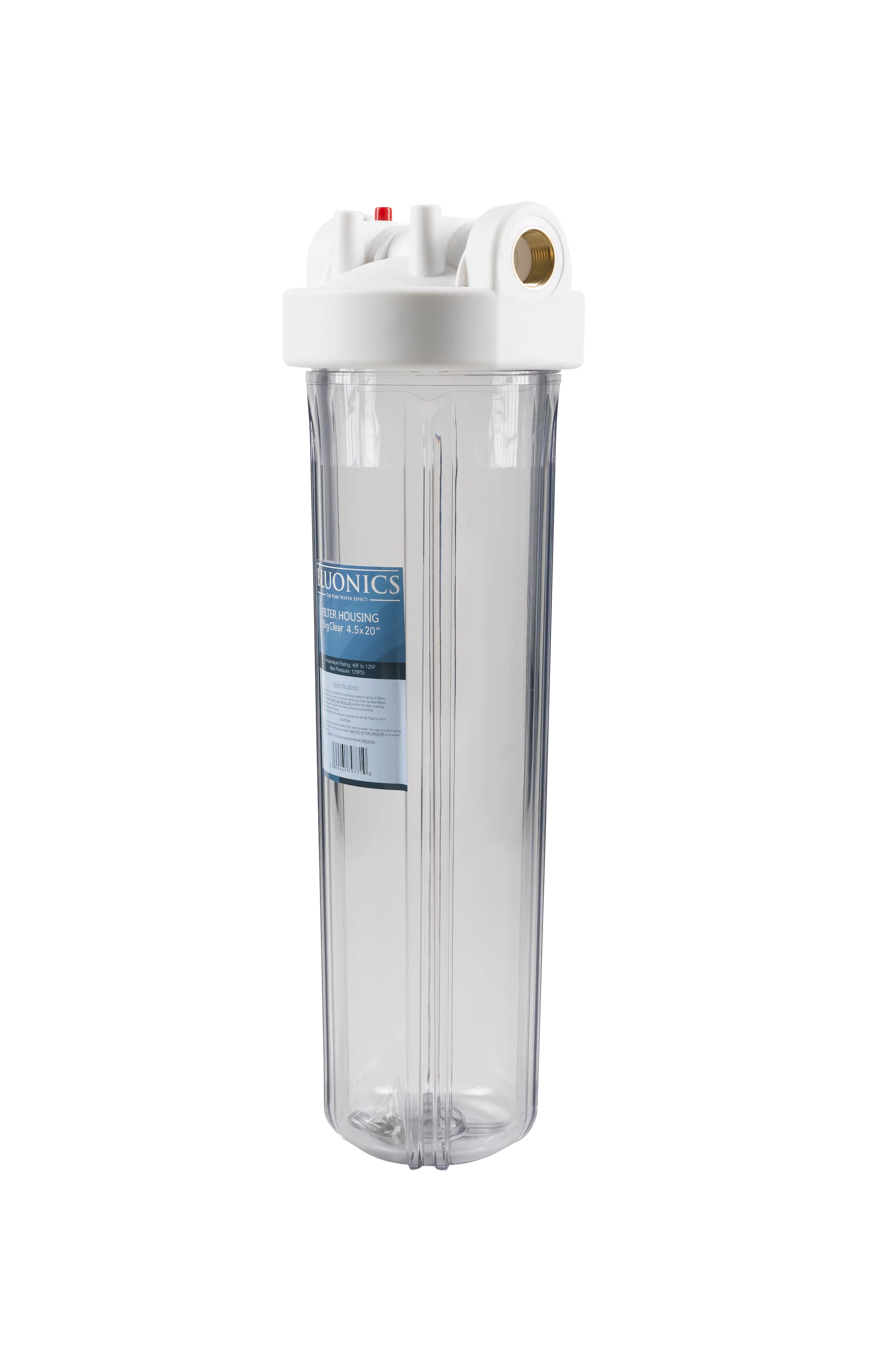 & Filters Blue Housings House Two w/Sediment Whole Clear 20" Big Carbon Transparent Water Blue with