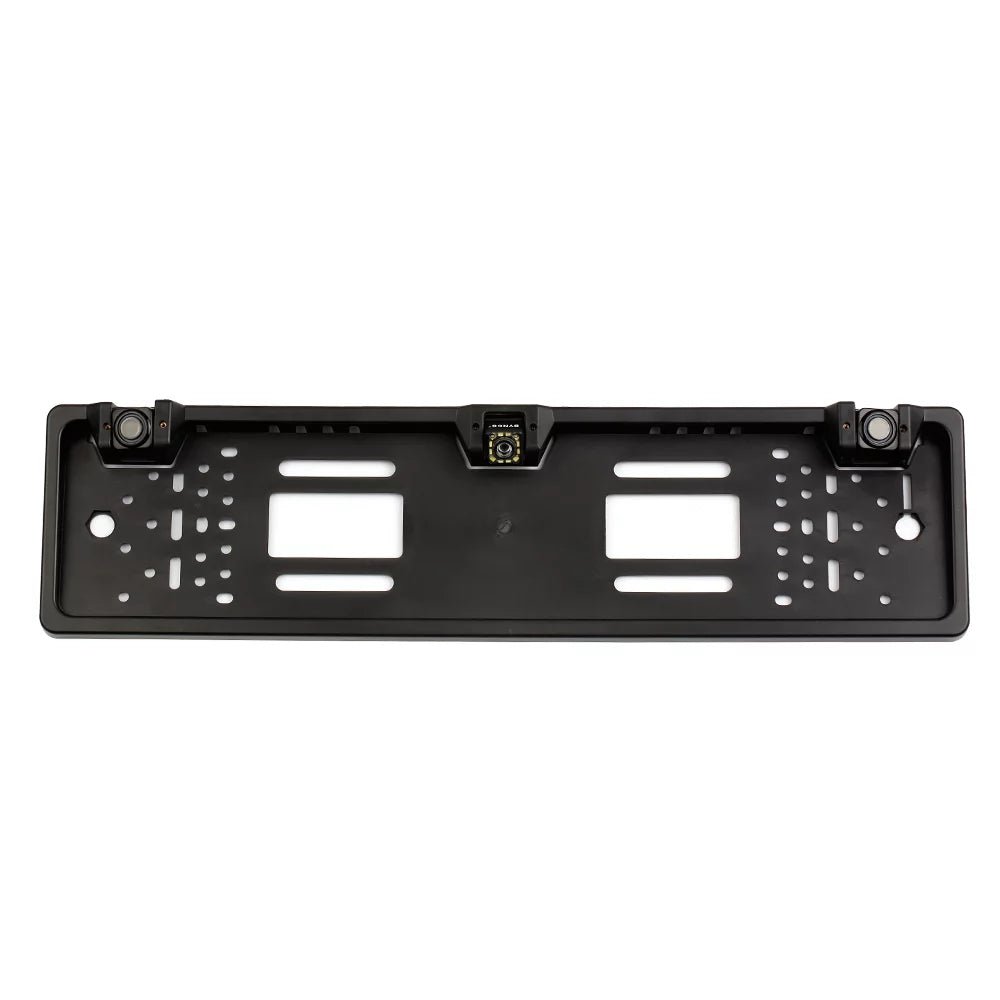 Frame View - 12 LED Reversing Integration Sensor Rear Plate Camera Camera European and System License with Parking
