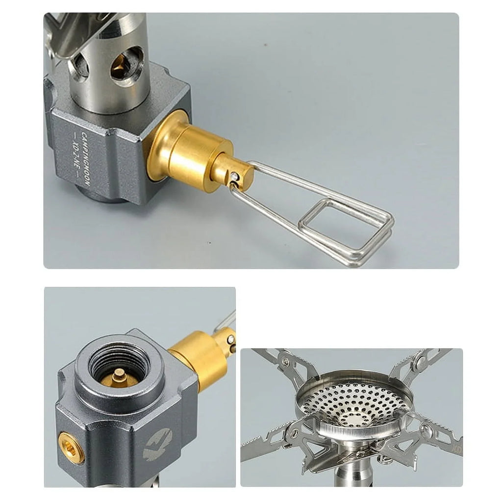 Cooking CAMPINGMOON Quick High Go on Backpacking 3300W Stove Camping Easy Efficiency Stove for and