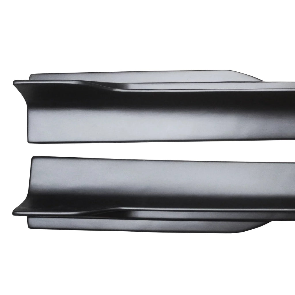 Matte NINTE 2011-2023 2PCS Extension Skrits Side 300 Chrysler for Black Panel Rocker