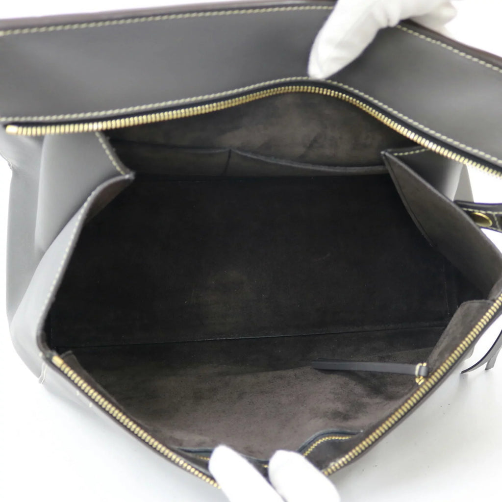Pre-Owned Ladies Handbag Gray Celine CELINE (Fair) Edge