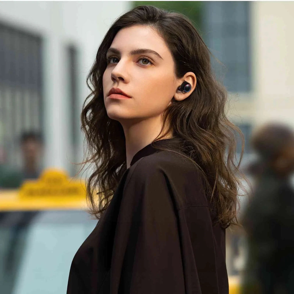 Connect, Black, Bass UrbanX Balanced, IPX5 + Water Earbuds Compatible Charging Boost (2023) Lenovo Y700 True Bluetooth with Case, Dual Wireless Bluetooth Legion Connection, Resistance, 5.2