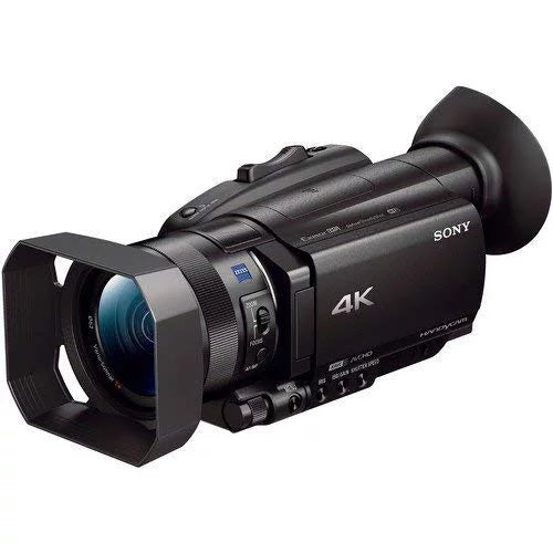 2 Hard Sony Handycam Camcorder Memory Camera + Batteries + M Card + HD 128GB Charger FDR-AX700 Video Case + extra 4K and
