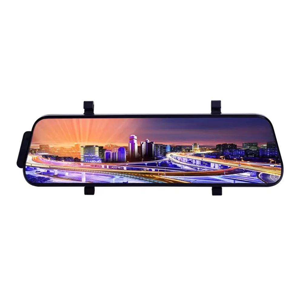 Dash Rear Inch Angle - Wide Monitor, Dual Loop - Front Cam Recorder Parking Detection Support, Camera Motion DVR & Collision Driving - Locking Night-Vision, 1080P 9.66 Touchscreen