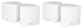 Restaurant White 3.5" Swivel Mount Wall 70v 4 Speakers Cube Rockville Commercial