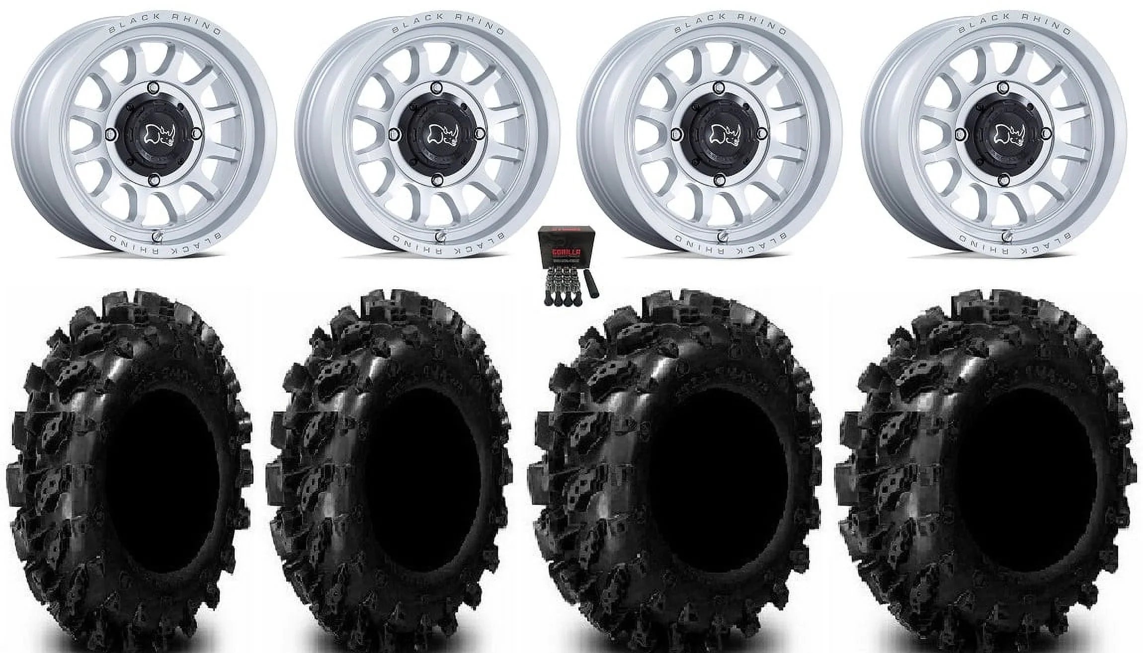 Tires Polaris XP RZR Ranger 1000 Si XP Rhino 28" XP 14" Rapid 900/1000 Black / Swamp Lite PRO Wheels /