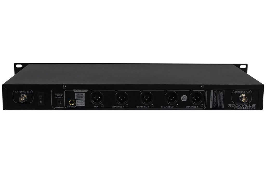 16x8+(4) MSB16R UHF Wireless Mics+Samson 16R Stagebox Soundcraft Mini Headphones