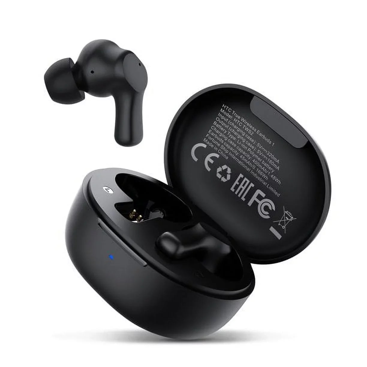 Wireless 5.1 ANC Earbuds Earphones,Black Earbuds Bluetooth Microphone, Bluetooth with True Sport Earbuds Headphones HTC Wireless Android