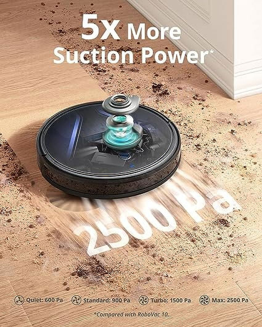 Pa Anker Dynamic T2257111 Robot Eufy Box Open Vacuum by - RoboVac G20 Black 2500