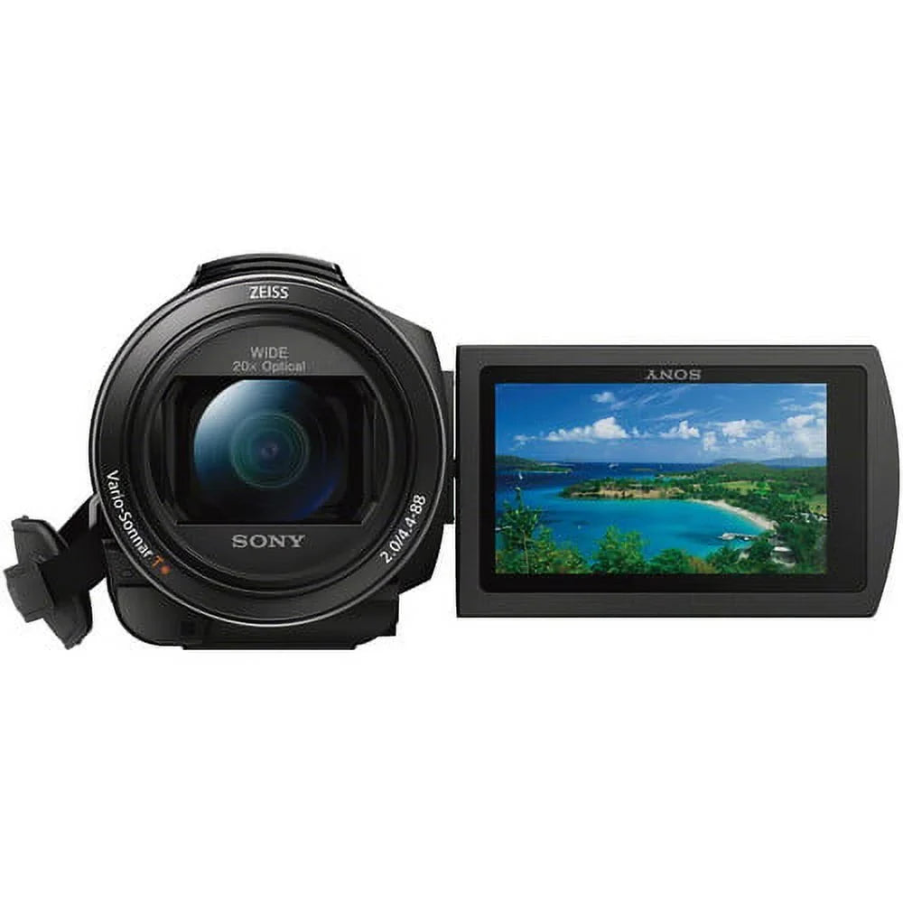 Handycam HD Bundle Camcorder. Ultra Cinematographer 4K FDR-AX53 Sony