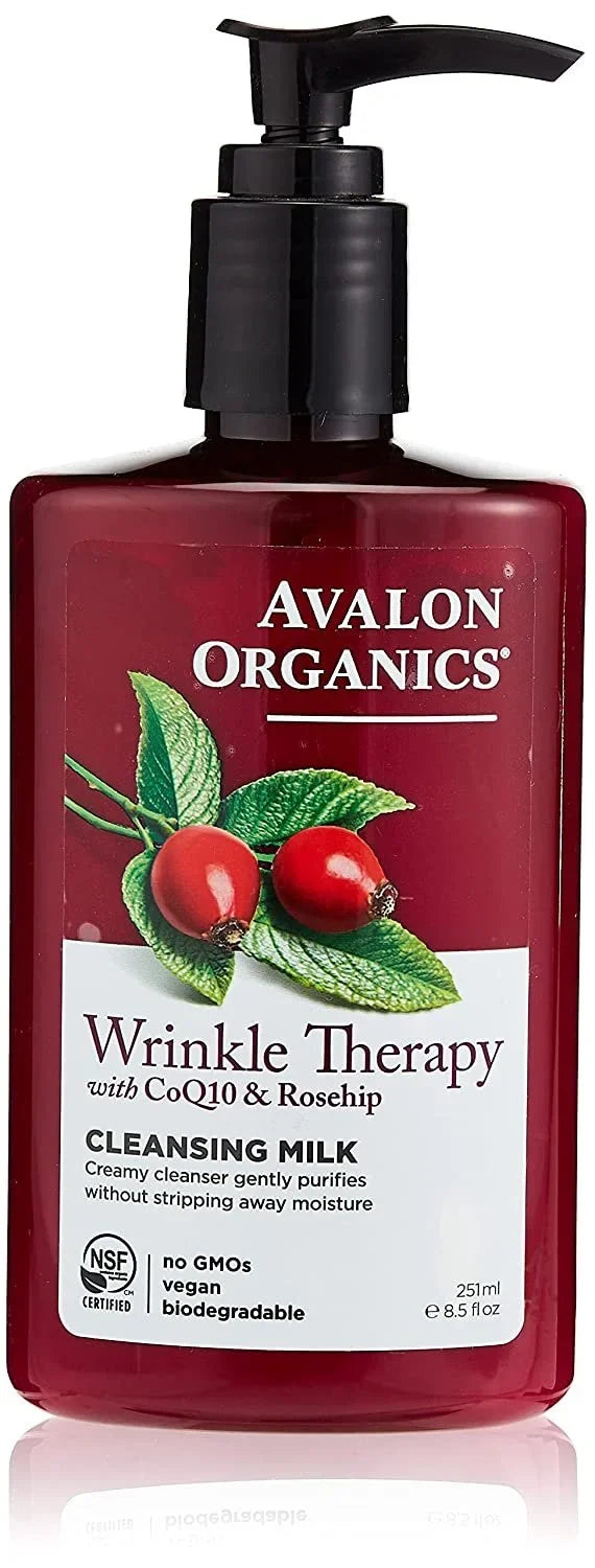 Milk CoQ10 Facial oz Cleansing 8.50 Organics Avalon
