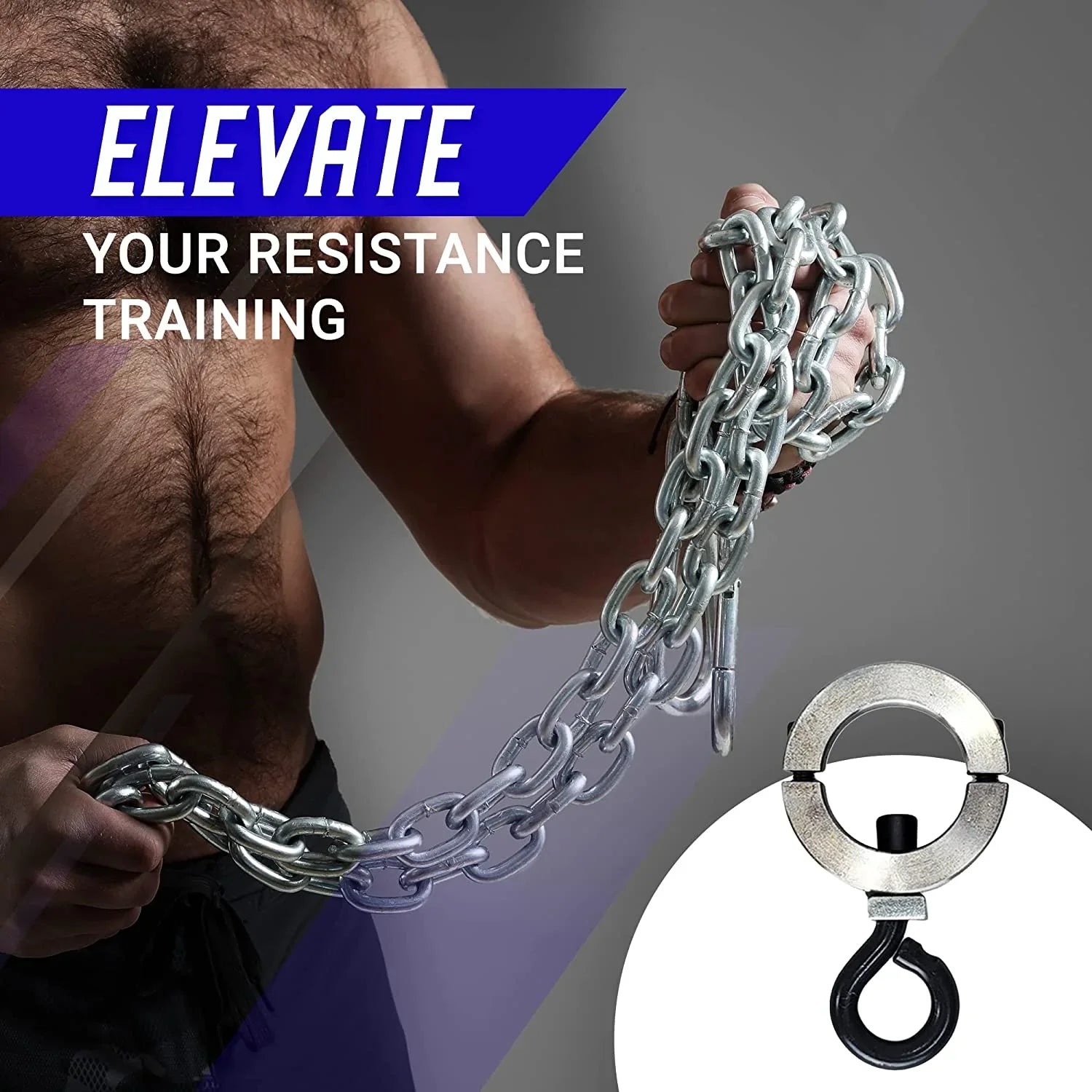 for Bands Chains to Weight Innovative F2 Barbell ChainBeast, Attach EASY and Resistance ALLN-1 Resistance