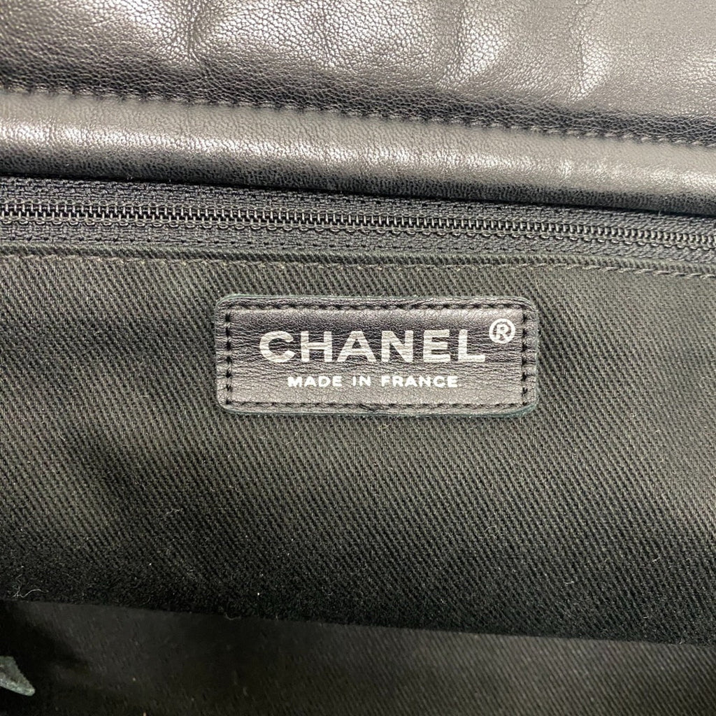Shoulder Pre-Owned Bubble CHANEL Women's Quilt (Fair) Coco Mark Handbag Z0005974 Black Chain