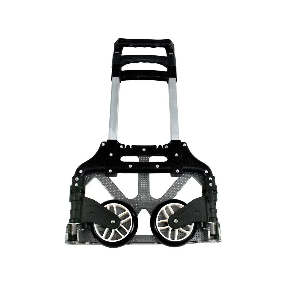 SEGAWE Dolly Luggage Trolley Aluminium Carts. Folding Compact Hand Black, Push,