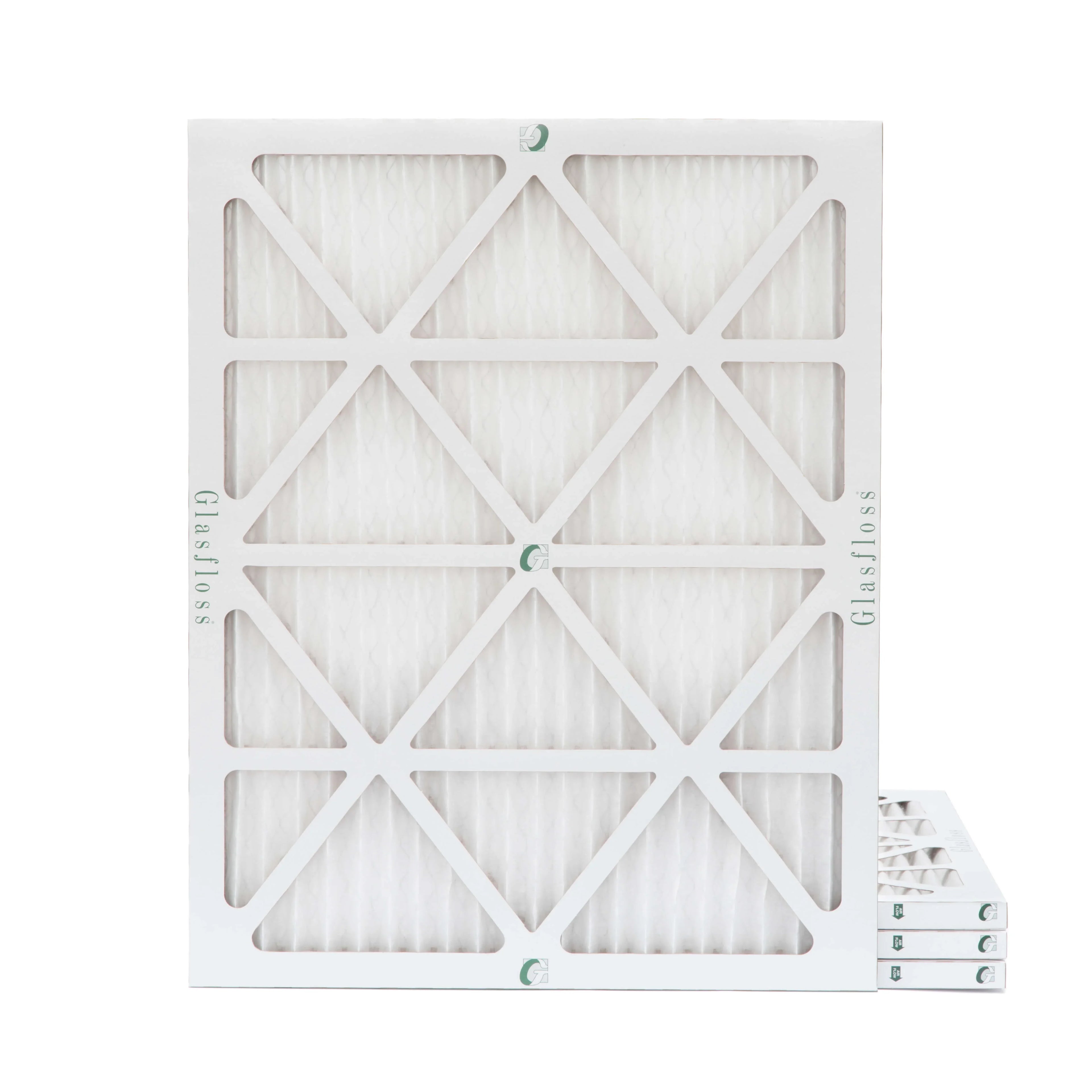10 23-3/8 19-3/8 ZL 7/8 Furnace Pleated x x Size: of Box Glasfloss Air Filters. AC Exact 20x24x1 4. MERV