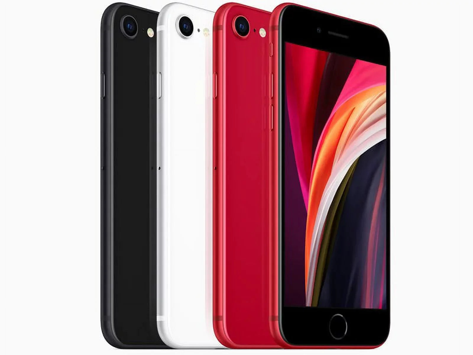 Black - Pre-Owned - iPhone (Good) (2020) Apple 256GB SE Unlocked Carrier