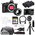 Z5 Camera 64GB Adapter+ Mirrorless FTZ Mount II Accessory Nikon (Body) Digital Kit Extra Battery+ Tripod- w/ +