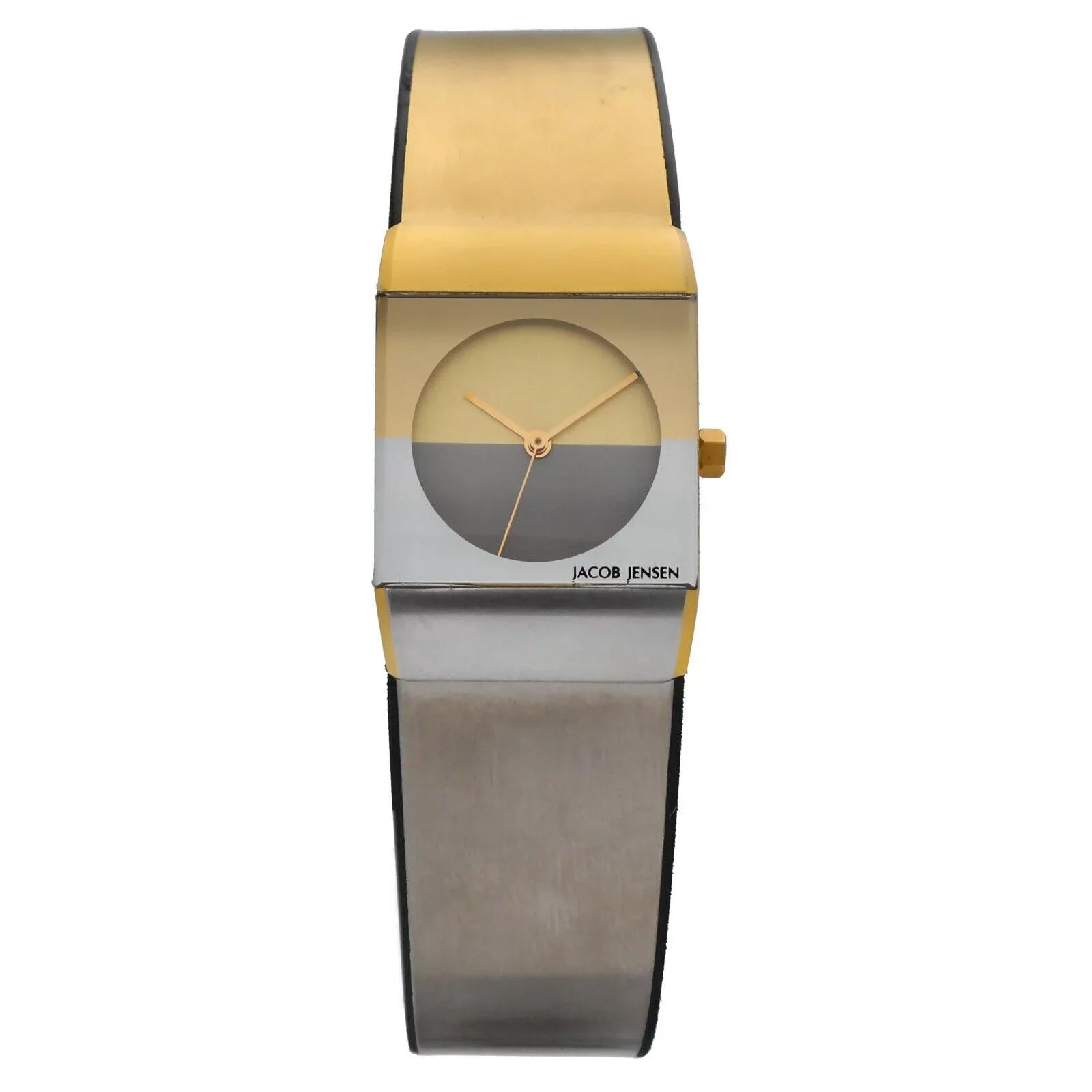 Jensen Jacob Quartz Steel/Titanium Rectangle Watch Women's 523 Series Classic