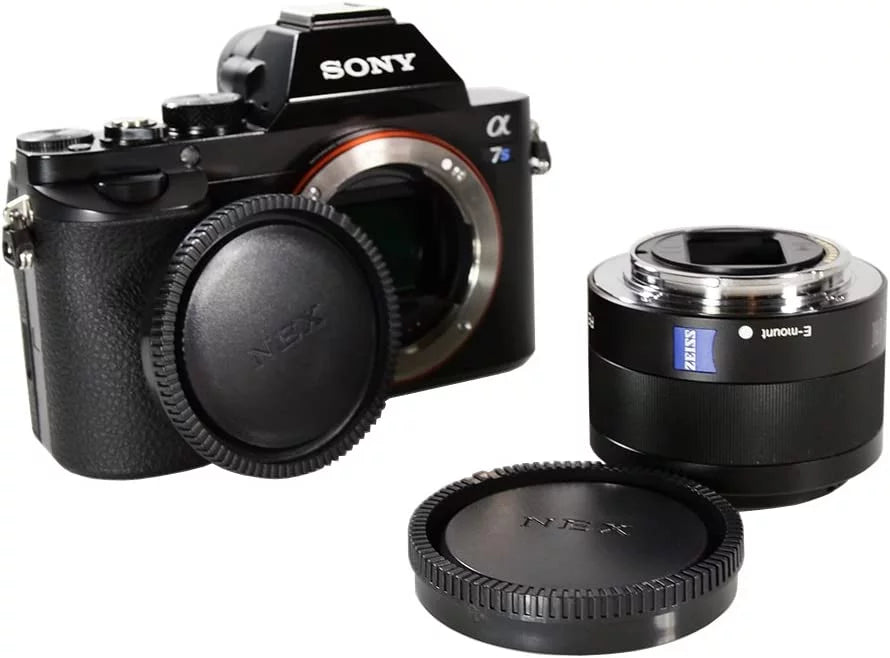with A7R Cap III A7II,III E-Mount Body A9 NEX A7S Rear Set CamDesign A7R Sony A7 Camera Cameras Cover & Len Compatible