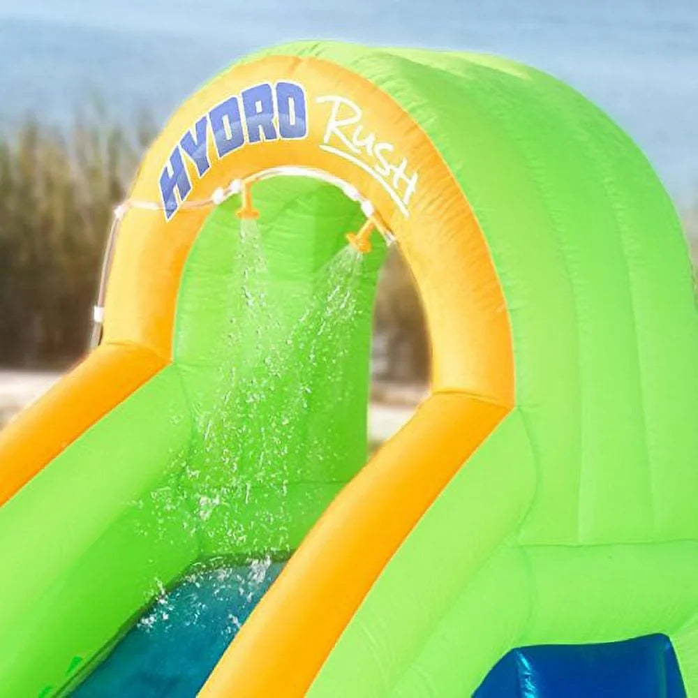 19' Water Zone Slide Blast Hydro Inflatable Rush