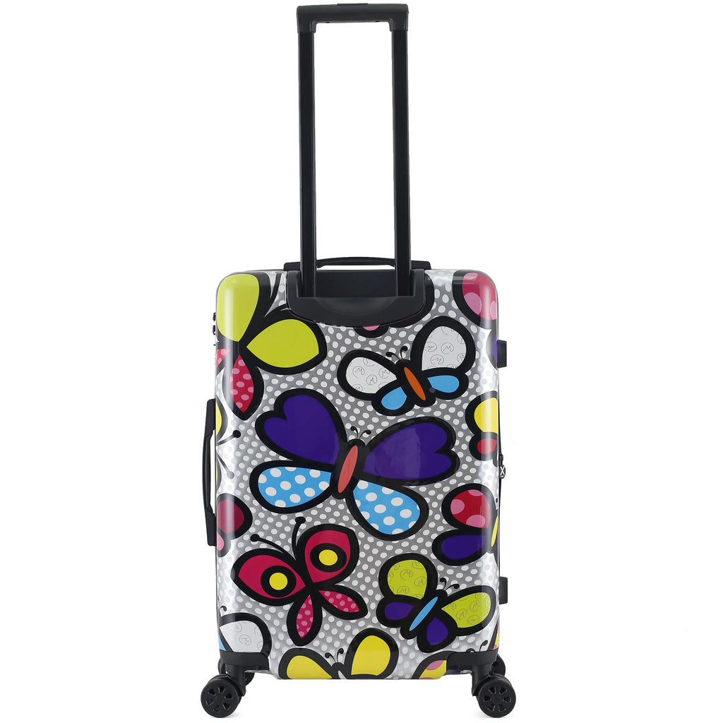 Butterfly TUCCI Suitcase 20" Italy Luggage Pop Pop Art