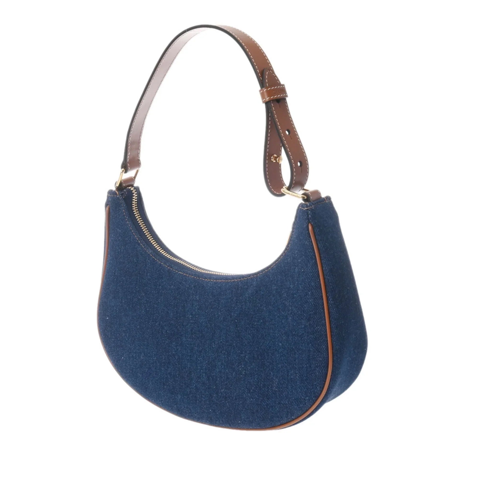 (Like Blue Pre-Owned Denim Ava New) Women's Handbag 193952DKA CELINE Leather