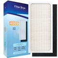 402, Blue Sky Bros For 403, 410, Protection 400 450E, 480i, Compatible HEPA BLUEAIR Dual BA-400S 405, 455EB Replacement Filter Particle Series Filter With SmokeStop
