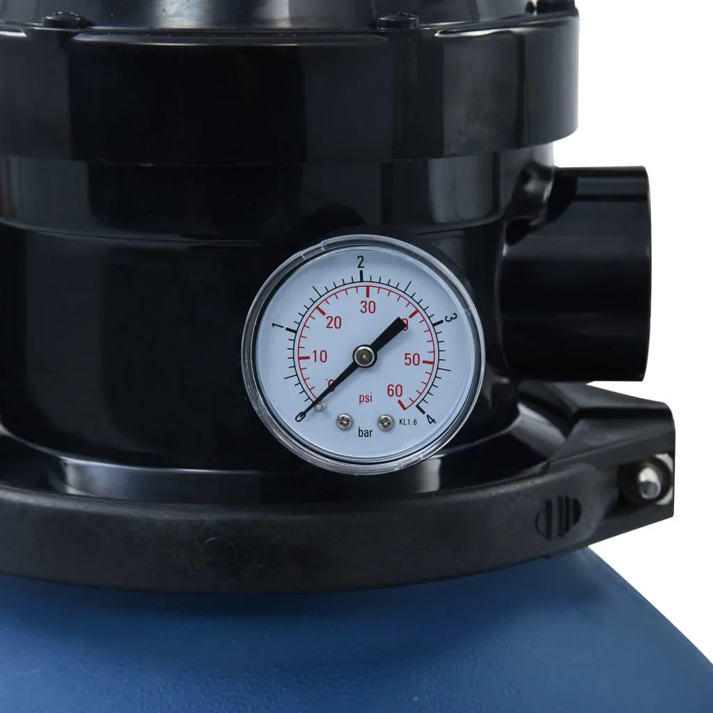 11.8" OWSOO Blue Sand 4 with Valve Pool Filter Position