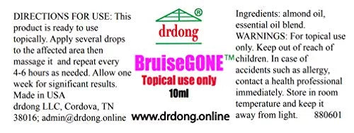ONE pack- bruise NO by BruiseGONE Natural healing CREAM, WEEK, Speeds bruise 3 remedy