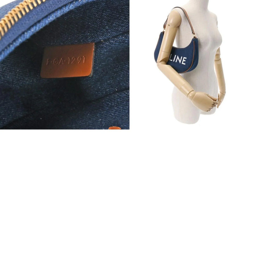 (Like Blue Pre-Owned Denim Ava New) Women's Handbag 193952DKA CELINE Leather