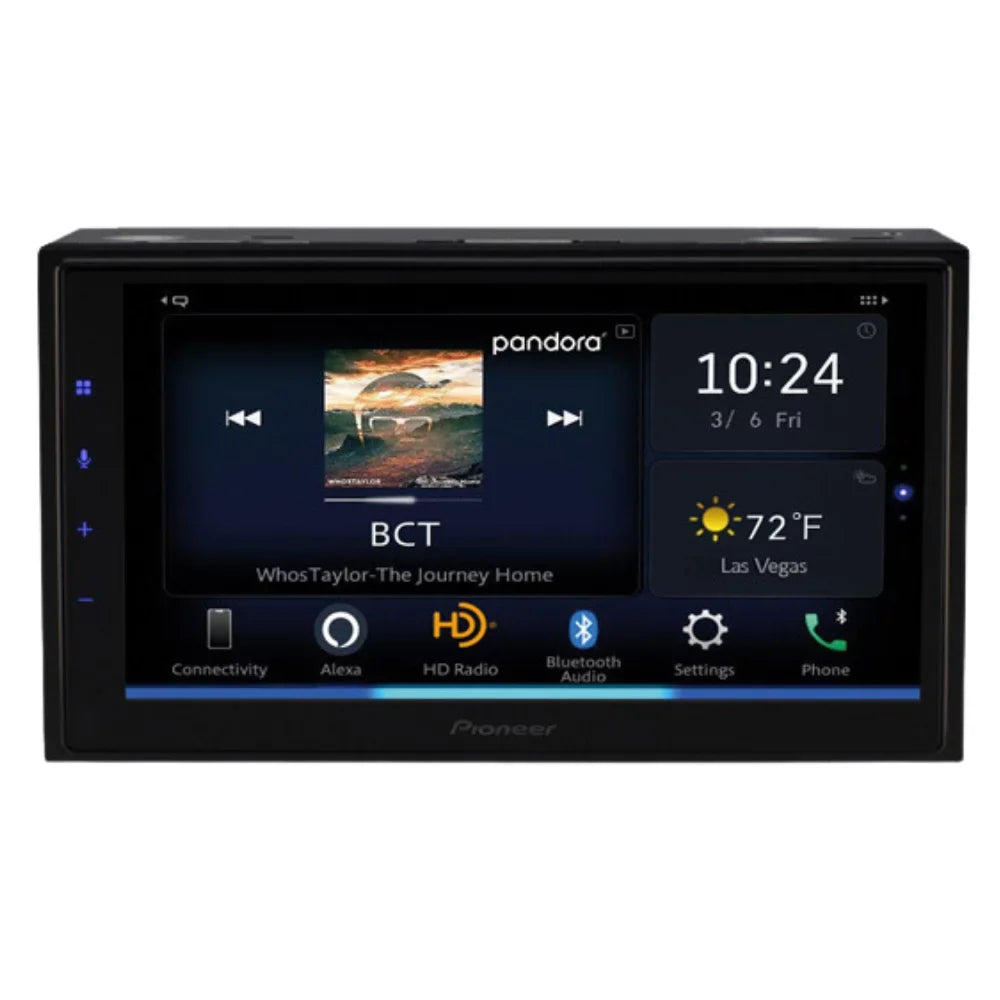 Bluetooth Camera DMH-W4660NEX w/ Pioneer & Receiver 6.8" Backup New Multimedia