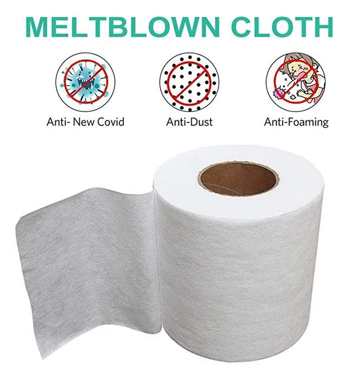 Meltblown DIY Filter Mouth Fabric Face Nonwoven Cloth Craft Interlining 5/10/20M/30M/50M/100M
