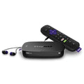 with 2019 Roku Player 4K/HD/HDR (Refurbished) Media Headphones Restored Streaming Ultra Premium